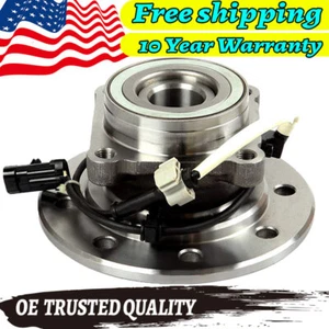 Front Wheel Hub & Bearing for Chevy GMC K2500 Suburban K3500 K1500 W/ABS 4WD - Picture 1 of 15
