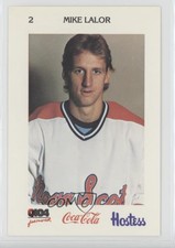 1983-84 Hostess Nova Scotia Voyagers (Vees) Police Mike Lalor #12