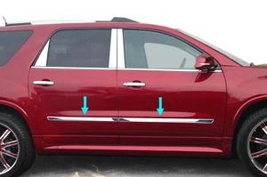 GMC Acadia 2007-2016/2009-2017 Traverse 4 piezas carrocería moldura lateral moldura superposición 1,5" - Imagen 1 de 1
