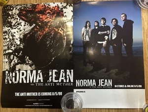 Norma Jean vs The Anti Mother Promo Poster 17”x11” Double Sides - Picture 1 of 3