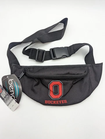 Ohio State Buckeyes OSU - Fanny Pack Shoulder Bag - Black - Logo - NCAA Cover