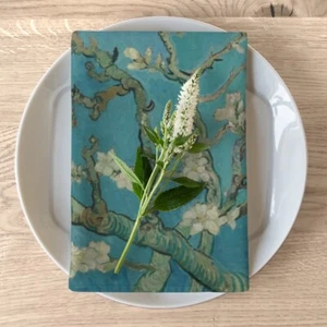 Napkins, 4-piece set, Van Gogh, Almond Blossom Floral napkins - Picture 1 of 5