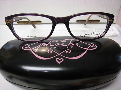 Monturas de gafas Phoebe Couture P267 PÚRPURA 49-16-130 con estuche  Foto 1 de 4