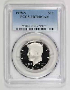 1978 S Half Dollars Kennedy PCGS PR-70 DCAM - Picture 1 of 2