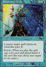 *FOIL* Hindering Touch 1x MtG Scourge ENGLISH SP/NM