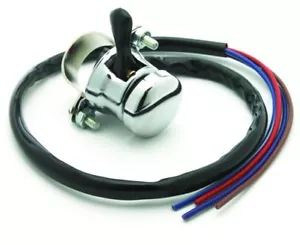 ABRAZADERA DE INTERRUPTOR DE INMERSIÓN BOCINA DE MOTO LUCAS con CUBIERTA DE ALAMBRE NEGRO - LU31563 - Imagen 1 de 1