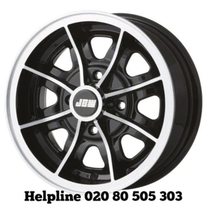 Classic 5x12 Mini D1 Four Alloy Wheels / (NEW) - Picture 1 of 2