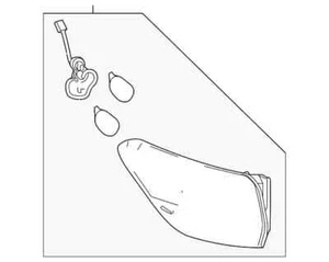 Genuine Toyota Combo Lamp Assembly 81560-0E100 - Picture 1 of 1