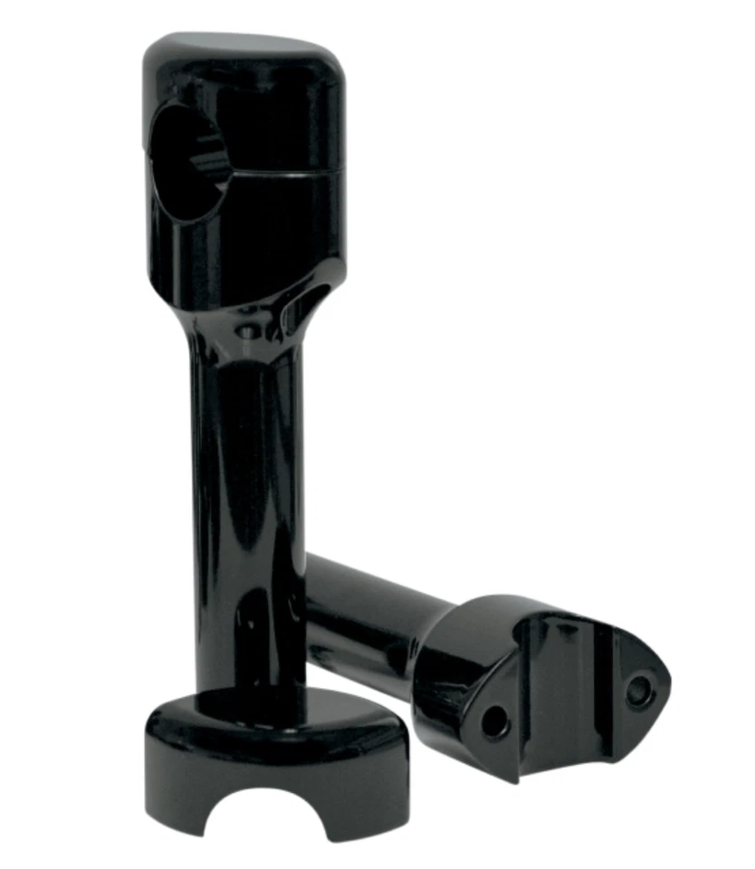 LA Choppers - LA-7402-06B - Smooth Riser for 1in. Handlebar, 6in.Tall - Black Foto 1 de 1
