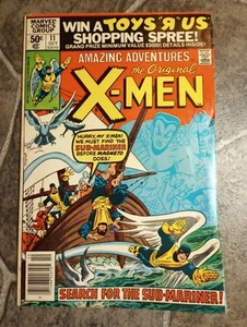 AMAZING ADVENTURES # 11 featuring The X-MEN - 1980 Marvel (fn-vf) B - Picture 1 of 1