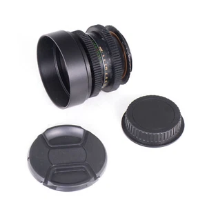 Helios 44 2/58 Cine Mod w/ Anamorphic Bokeh & Flare For Canon EF! 44-2 58mm F2 - Picture 1 of 20
