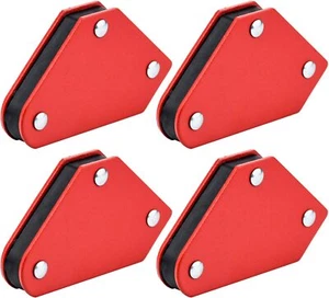 Posizionatore Magnetico per Saldatura, 4 Pezzi 3 Angoli 45 ° 90 ° 135 ° Squadra  - Foto 1 di 11
