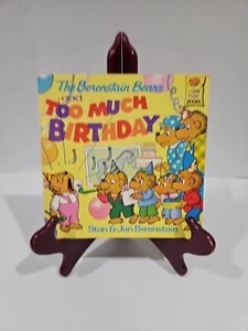 The Berenstain Bears and Too Much Birthday - paperback, Berenstain, 0394873327 - Picture 1 of 5