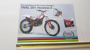 Fantic Motor Trial 201 Progress 2 1986 depliant originale moto ENGLISH - Picture 1 of 3