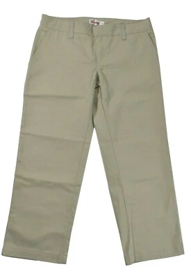 Hurley LOW RIDER CAPRI Khaki Biege Pockets Uniform Junior's Capri Pants - Image 1 of 2