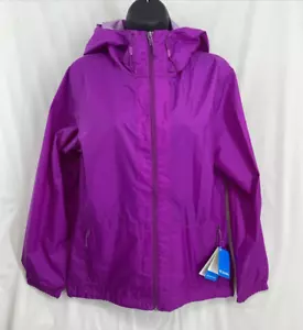 Columbia Rain to Fame Women’s Size Small Fuchsia Pink Waterproof Jacket NWT $65 - Picture 1 of 18