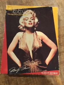 Marilyn Monroe 550 Piece Jigsaw Puzzle - Sealed New Golden Spotlight Gold Dress - Picture 1 of 3