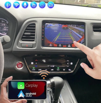 For 2016-2019 Honda HR-V Apple Carplay HRV Radio Android 13.0 GPS Navi WiFi RDS Foto 1 de 4