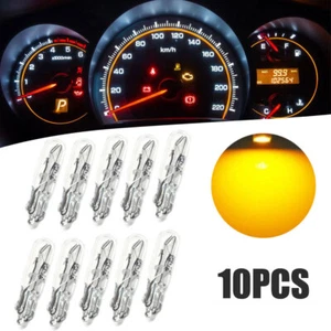 10x T5 286 12V 2W Miniature Capless Wedge Car Dashboard Panel Light Lamp Bulbs - Picture 1 of 11