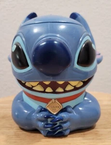 Disney On Ice Lilo & Stitch 3D Plastic Hinged Top Lid Plastic Snow Cone Mug Cup - Picture 1 of 7