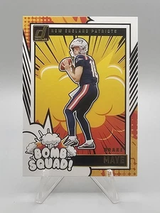 2024 Panini Donruss - Bomb Squad Drake Maye #28 (RC) 💥 Patriots - Picture 1 of 2