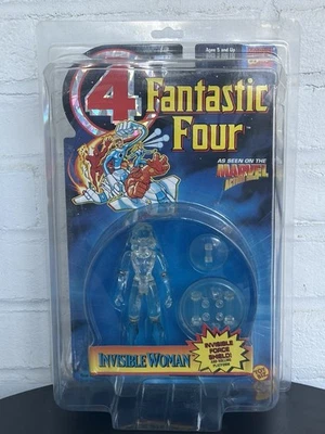 Figura de acción juguete Toy Biz Fantastic 4 Invisible Woman 1995 Marvel Foto 1 de 4