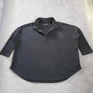 Tuckernuck Pomander Place Shirt Damen Extra Small Schwarz Polo Sweatshirt Swing - Bild 1 von 8