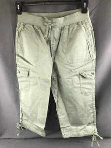 C Est 1946 Cato Capris Size Small V Olive Cargo Pants - Picture 1 of 17
