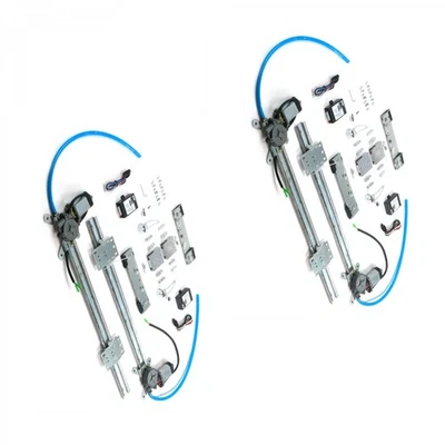 Flat Glass Window Kit for 1958 GMC PM250 precision Handles w/switches 4-Door    - Image 1 of 4
