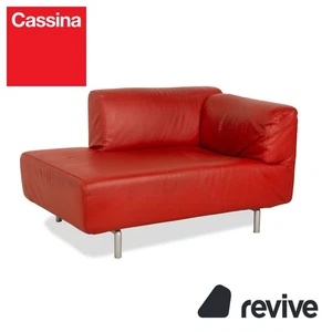 Cassina Met Leder Chaiselounge Liege Sessel Rot - Bild 1 von 12