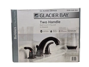 Grifo generalizado Glacier Bay Builders 8" bronce frotado con aceite SIN CONEXIÓN RÁPIDA OB - Imagen 1 de 4