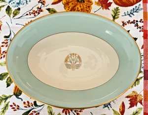 PickardMalvern  9 1/2”  Oval Vegetable  Bowl  Bone China #1005 vintage - Picture 1 of 6