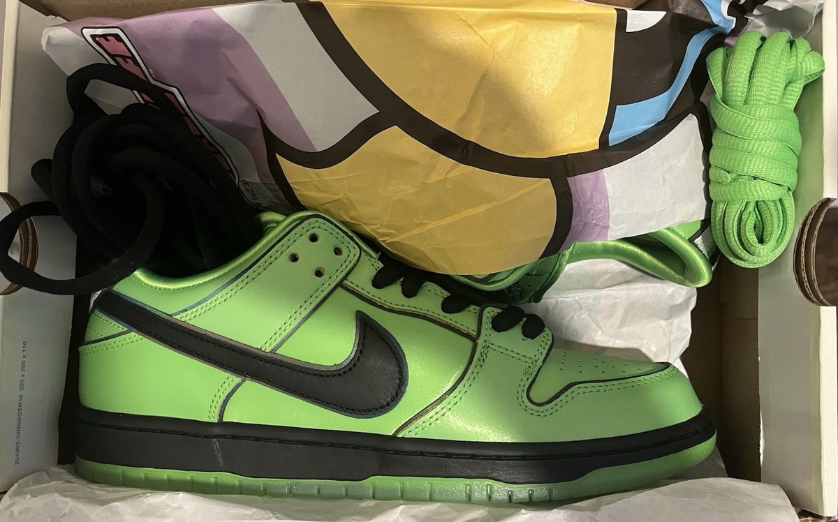 Nike The Powerpuff Girls x Dunk Pro SB QS Low Buttercup for Nike The Powerpuff Girls x Dunk Pro SB QS Low Buttercup for