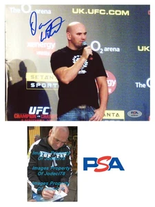 Dana White UFC President Rare Full Name Signed 8x10 Photo EXACT Proof PSA B - Picture 1 of 5