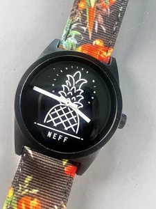 Neff Daily Pineapple Tropical Uhr Quarz 42mm läuft - Bild 1 von 11