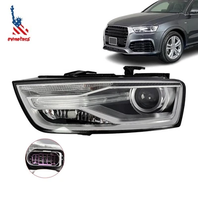 For 2016-2018 Audi Q3 Xenon Headlight Assy W/ Bulb and Ballast Left Driver Side — 第 1/4 张图片