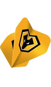 WOLVES FC OFFICIAL FOOTBALL DART FLIGHTS - Picture 1 of 2
