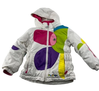 Chaqueta de esquí Obermeyer para niños talla 5 abrigo de invierno multicolor de nailon y poliéster Foto 1 de 4
