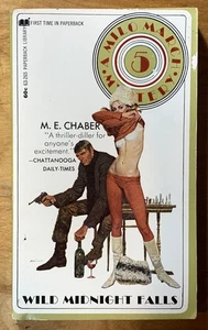 Wild Midnight Falls by M.E. Chaber - vintage 1970 pb Milo March #5, McGinnis GGA - Picture 1 of 6
