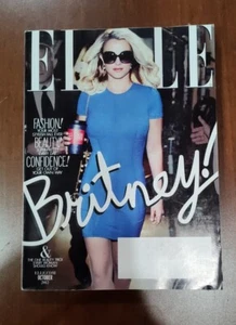ELLE MAGAZINE - OCTOBER ISSUE 2012 - BRITNEY SPEARS - Picture 1 of 3