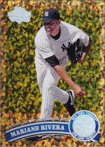 2011 Topps Update Series Cognac Diamond Anniversary #US128 - Mariano Rivera - Picture 1 of 2