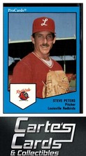 Steve Peters 1989 ProCards Minor League Team Sets #1247  Louisville Redbirds