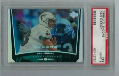 1998 Upper Deck Encore Dan Marino #85 MVP HOF Dolphins   -MINT PSA 9- - Image 1 of 2
