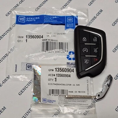2021-2025 Cadillac Escalade Keyless Remote Key Fob Transmitter GM 13560904 OEM - Image 1 of 3