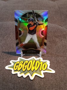 Juan Soto 2020 Panini Select Concourse Silver Prizm #72 Washington Nationals