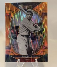 RARE BABE RUTH 2023 Panini Select Baseball Orange Flash Boston NO.69 MLB SHIMMER