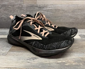 Brooks Womens Levitate 4 1203351B041 Black Running Shoes Sneakers Size 10.5 B - Picture 1 of 8
