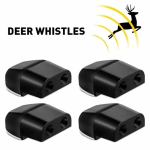 4x Ultrasonic Car Deer Horn Alert Whistle Animal Warning Repeller Auto Safety - Picture 1 of 18