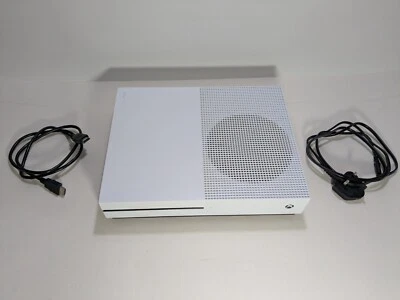 Microsoft Xbox One S 500GB Console Cleaned comes with HDMI & Mains Cables - Image 1 of 4