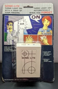 Rare Vintage SONIC - LITE Sound Activated Clap On/Off Switch Neu - Bild 1 von 5